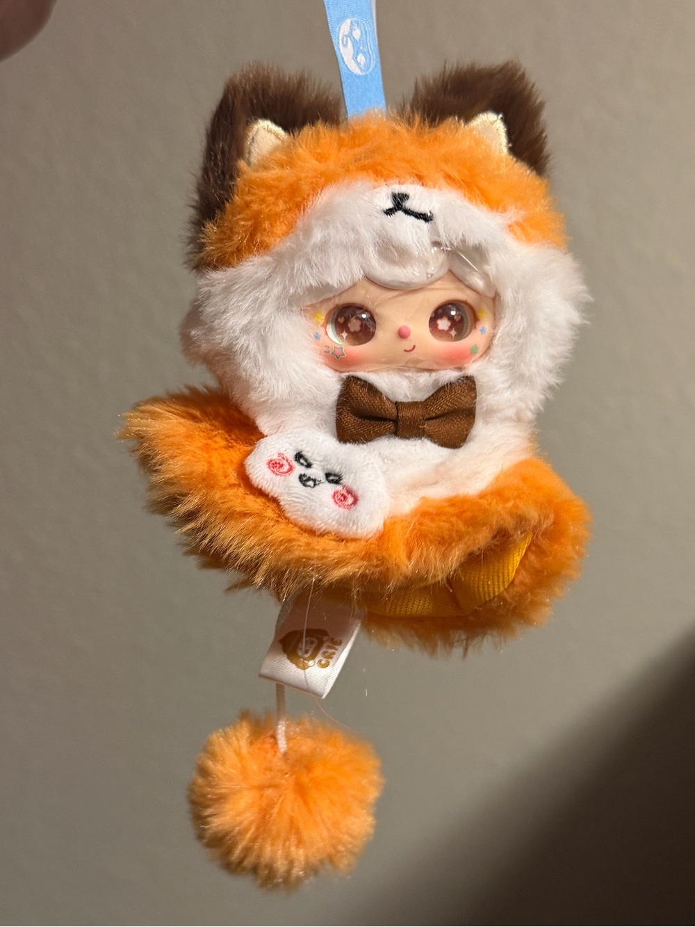 Plush Fox Doll Keychain
